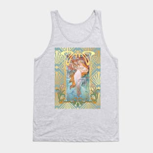 Art Nouveau Spring Awakening Tank Top